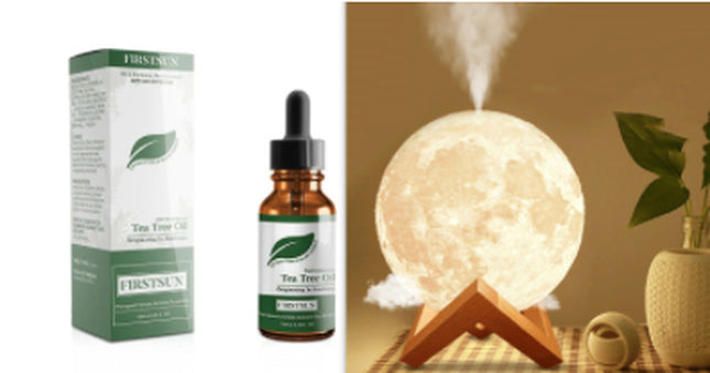 Lunar Humidifier Night Light – Aromatherapy & Bedside Spray
