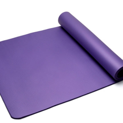 Eco-Friendly NBR Yoga Mat – Non-Slip Fitness & Exercise Mat (1cm / 1.5cm Thick)