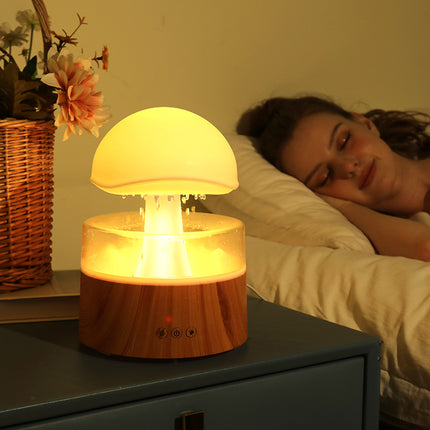 Rain Cloud Humidifier – Ultrasonic Aroma Diffuser & Night Light