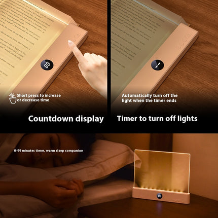 Rechargeable LED Reading Light with Adjustable Color Temperature