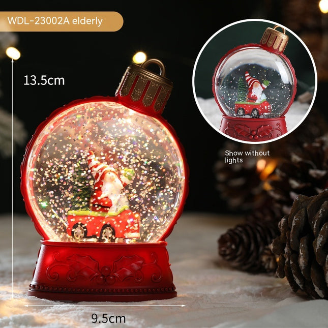 Christmas LED Flame Light – Holiday Decoration for Home