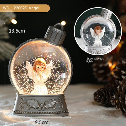 Christmas LED Flame Light – Holiday Decoration for Home
