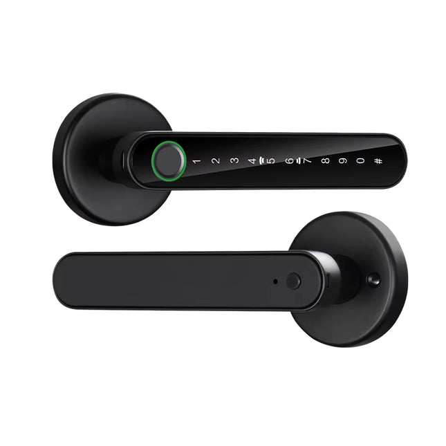 KERUI Smart Fingerprint Door Lock – Tuya App, Password & Key Access