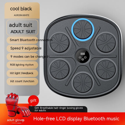Music Boxing Wall Target – Interactive Fitness & Training Pad