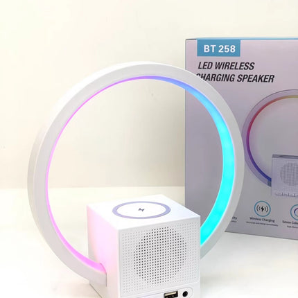 Smart Ambience Light Bluetooth Speaker Wireless Charger