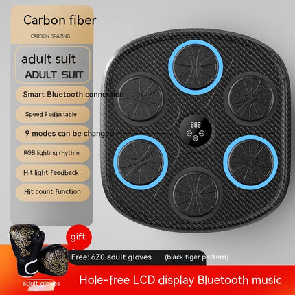 Music Boxing Wall Target – Interactive Fitness & Training Pad