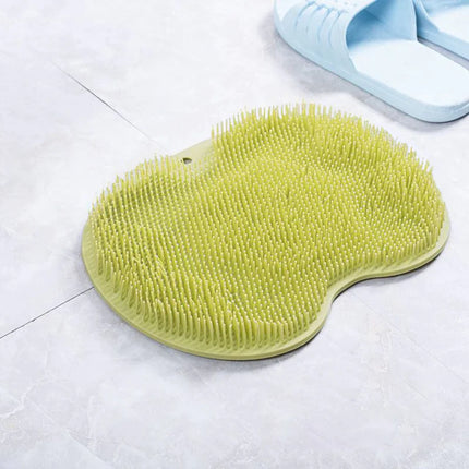 Exfoliating Shower Bath Mat – Non-Slip Silicone Massage & Foot Scrubber