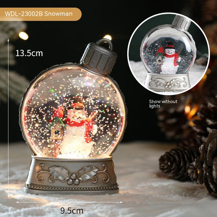 Christmas LED Flame Light – Holiday Decoration for Home