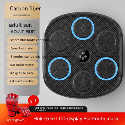 Music Boxing Wall Target – Interactive Fitness & Training Pad