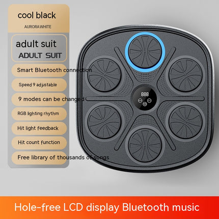 Music Boxing Wall Target – Interactive Fitness & Training Pad
