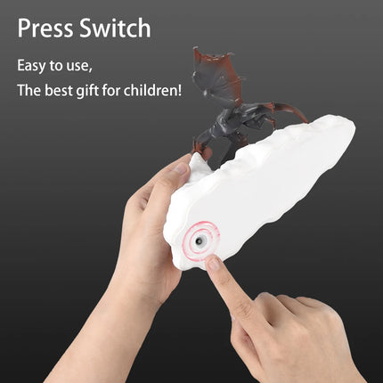 3D Dragon LED Lamp – Fire & Ice Rechargeable Room Decor
