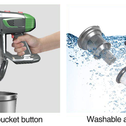 Handheld Wireless Vaccum Cleaner with Foldable Tube