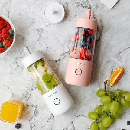 350ml Portable Blender – USB Rechargeable Smoothie & Juice Maker