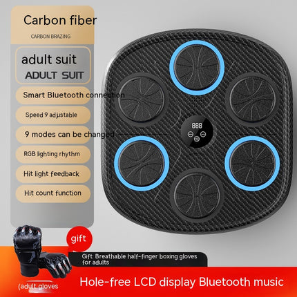 Music Boxing Wall Target – Interactive Fitness & Training Pad