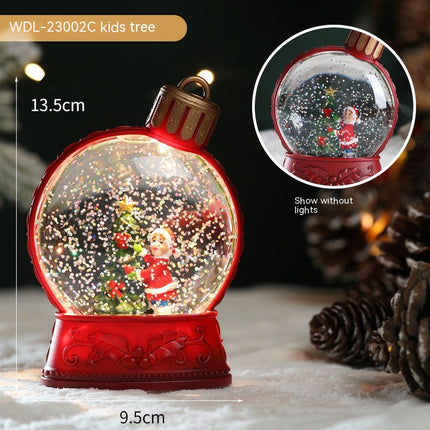 Christmas LED Flame Light – Holiday Decoration for Home