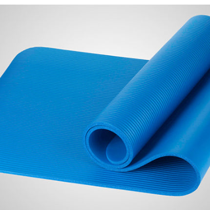 Eco-Friendly NBR Yoga Mat – Non-Slip Fitness & Exercise Mat (1cm / 1.5cm Thick)