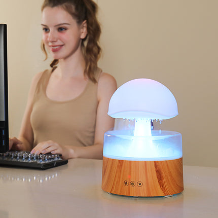 Rain Cloud Humidifier – Ultrasonic Aroma Diffuser & Night Light