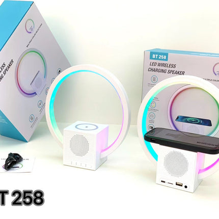 Smart Ambience Light Bluetooth Speaker Wireless Charger