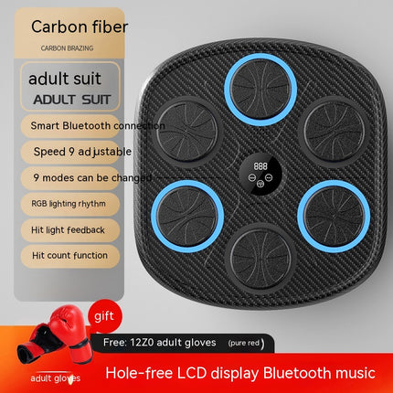 Music Boxing Wall Target – Interactive Fitness & Training Pad