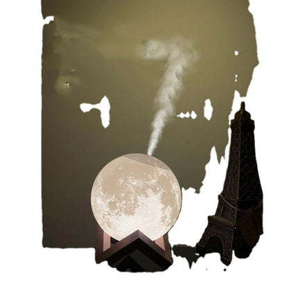 Lunar Humidifier Night Light – Aromatherapy & Bedside Spray