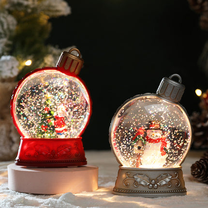 Christmas LED Flame Light – Holiday Decoration for Home