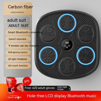 Music Boxing Wall Target – Interactive Fitness & Training Pad