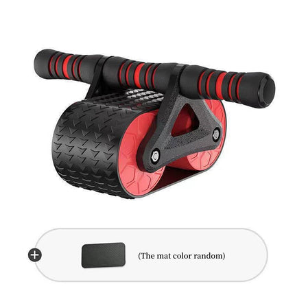 Double Wheel Ab Roller – Automatic Rebound Waist & Core Trainer