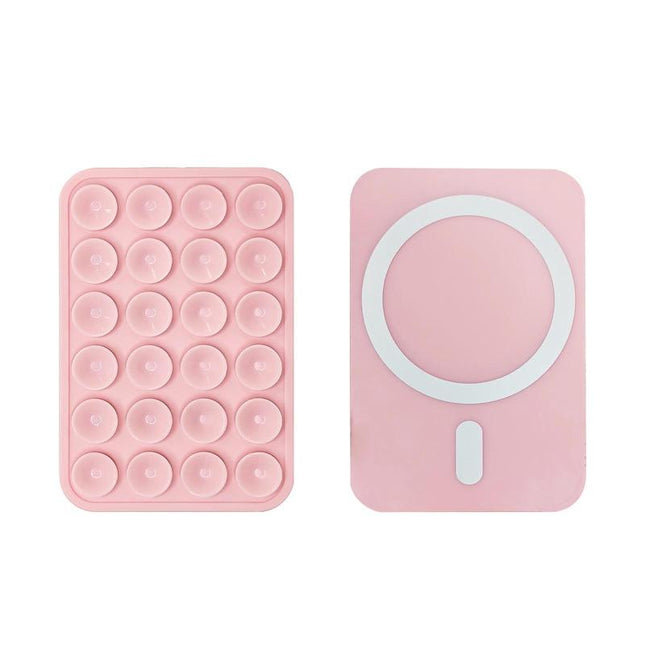Silicone Magnetic Suction Cup Phone Mount, Phone Accessories Hands-Free Strong Grip Holder for Selfies and Videos Silicon Phone 