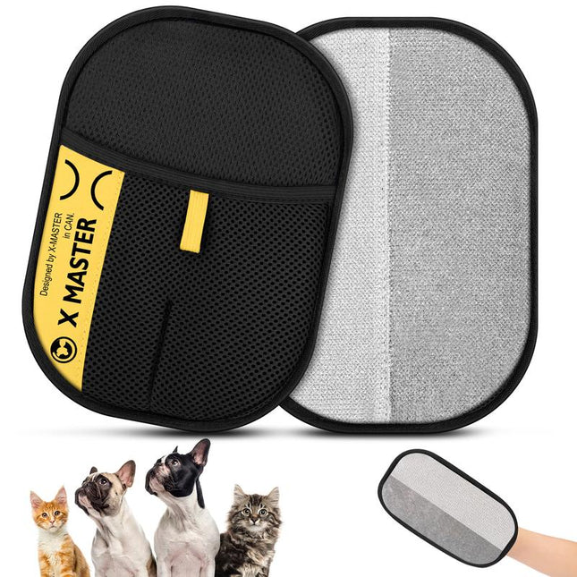 2025 Pet Hair Remover Gloves – Reusable Electrostatic Mitt for Cats & Dogs