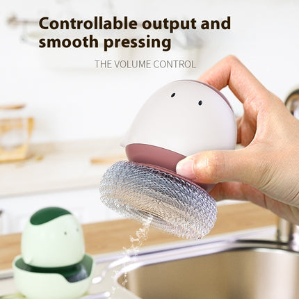 Liquid Soap Dispensing Dish Brush